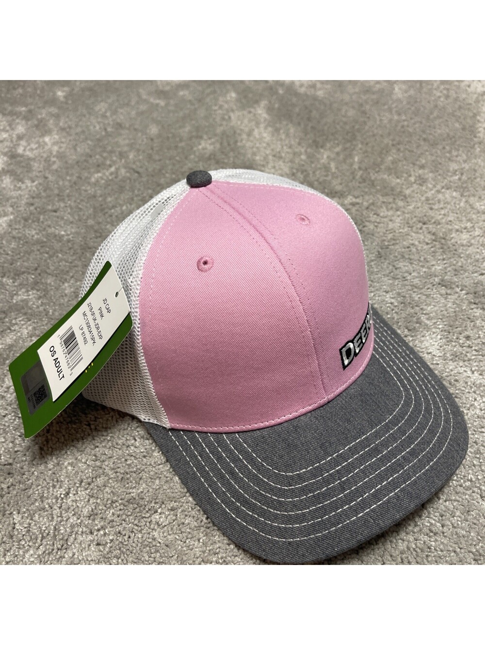john deere hat NEW Pink